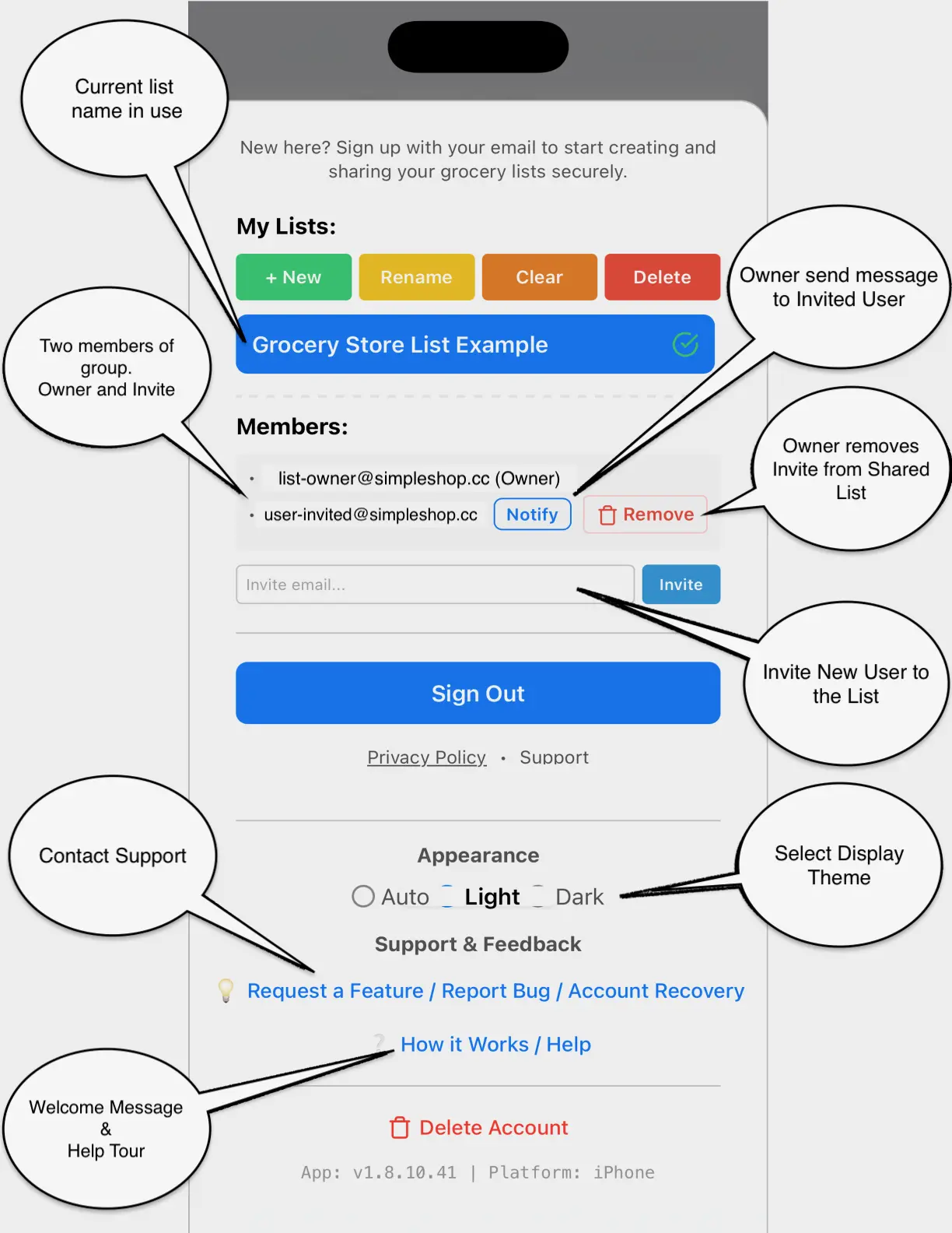 SimpleShop Profile Guide